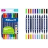 Pelikan Colorella Twin huopakynät värikäsitelty, 10 kpl