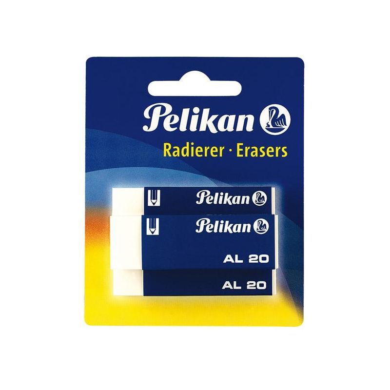 Pelikan AL20/3/B valkoinen pyyhekumi
