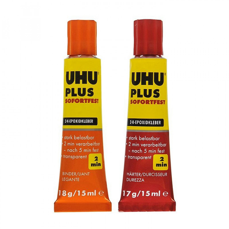 UHU Schnellfest 2-komponenttiliima, 35 g