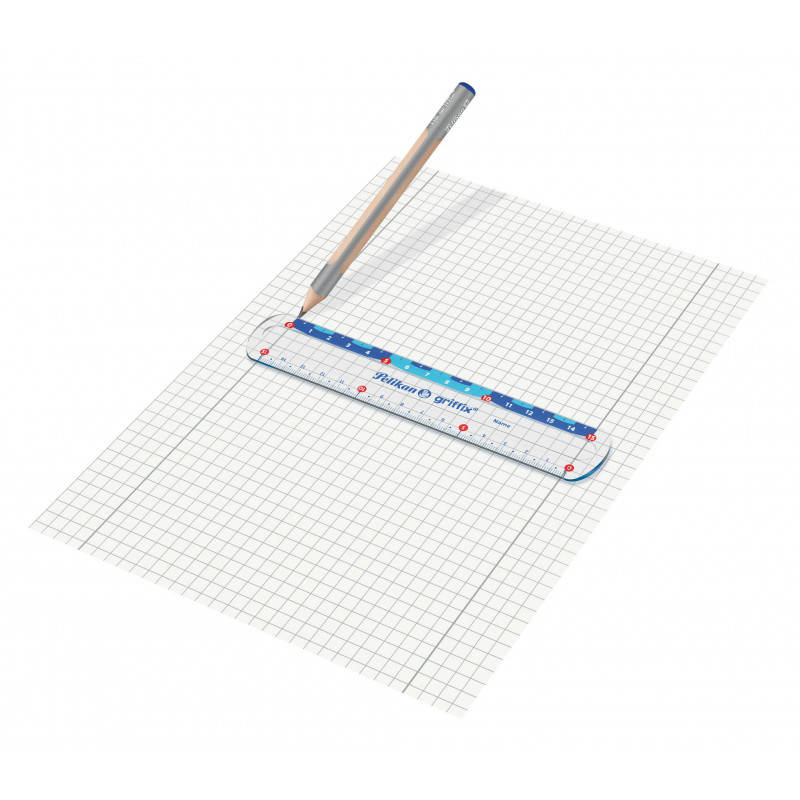 Pelikan griffix viivain 15 cm taittopakkauksessa