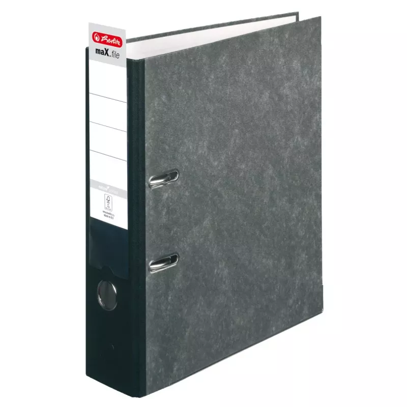 Herlitz kansio maX.file nature pock A4, 8 cm, Wolkenmarmor-päällyste