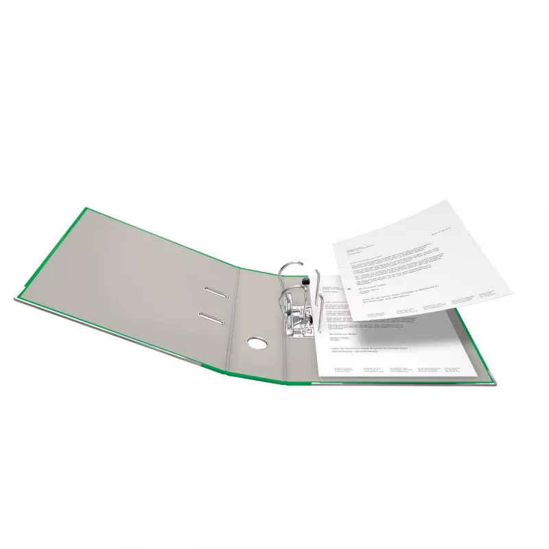 FALKEN Color kansio DIN A4, 8 cm, muovi, vaaleanvihreä
