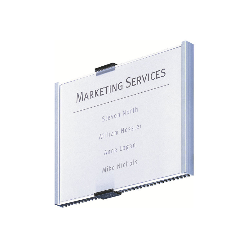 Durable INFO SIGN ovikyltti, 210 x 148,5 mm, metallinhohtoinen hopea (480523)