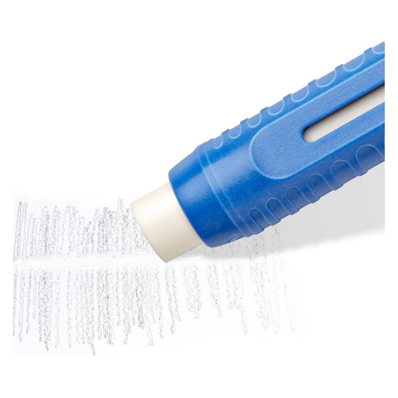 STAEDTLER Mars plastic 528 50 kynänpyyhekumi, täytettävä, sininen