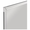 magnetoplan valkotaulu 90 x 60 cm, valkoinen lakattu teräs