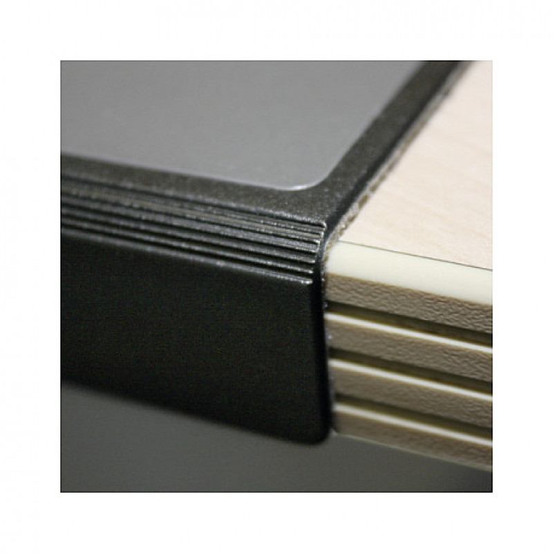 DURABLE pöytäalusta 65,0 x 52,0 cm musta