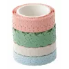 folia Washi Deco Tape -sarja, 4 x 5 m, pastelli