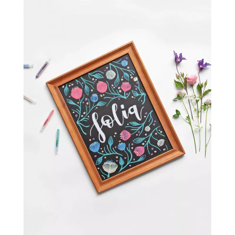 folia liitukynät, eri värit