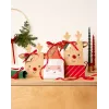 Folia paperipussit Santa & Deer monivärinen