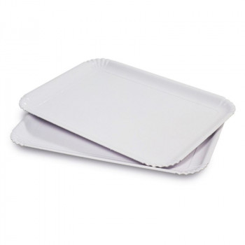 Guardini Easy Bake leivinpaperi-tarjoilualustat, valkoinen, 23 x 31 cm, 3 kpl:n pakkaus