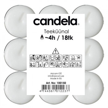 Candela tuikut, 18 kpl