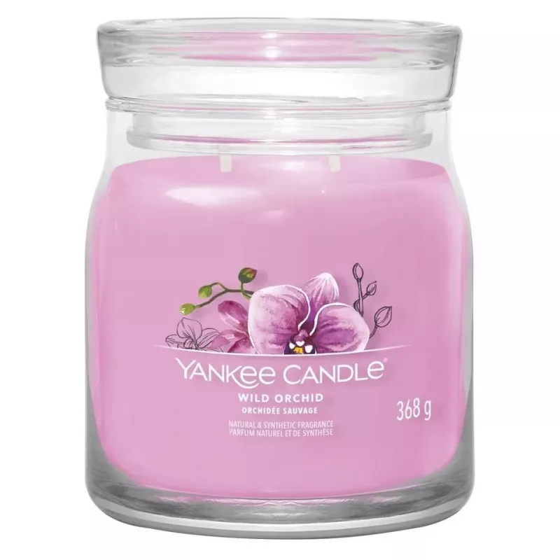 Yankee Candle Wild Orchid kynttilä, keskikokoinen