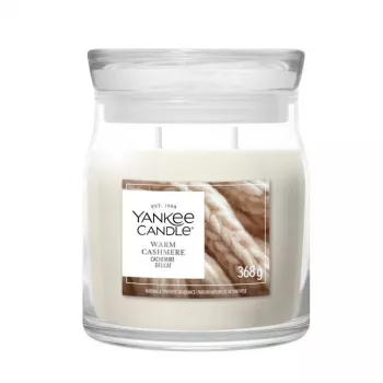 Yankee Candle Warm Cashmere kynttilä, keskikokoinen