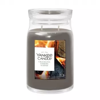 Yankee Candle Crackling Embers kynttilä, suuri