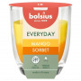 Bolsius Everyday tuoksukynttilä lasissa Ø70 x 80 mm, Mango Sorbet