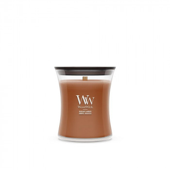 WoodWick Radiant Amber kynttilä, keskikokoinen
