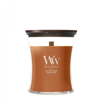 WoodWick Saffron Smoke kynttilä, keskikokoinen