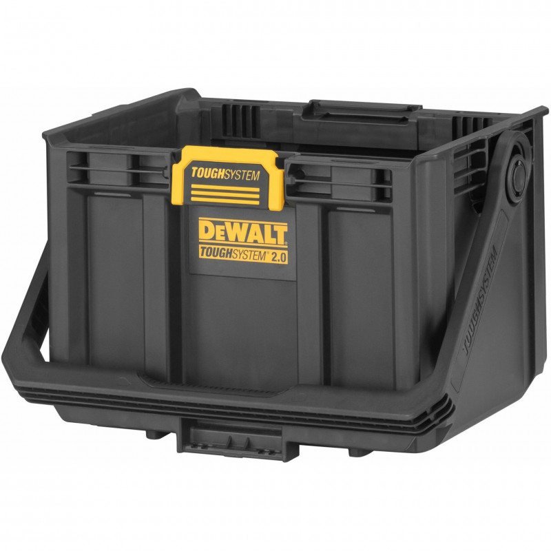DeWALT DWST08061-1 ToughSystem 2.0 työkalulaukku valaistuksella, 14 l, musta/keltainen