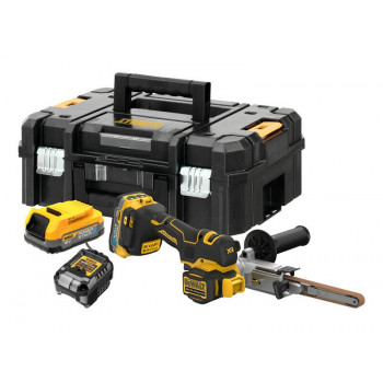 DeWALT DCM200E2T 18V akkukäyttöinen nauhaviila, 2x 1,7Ah Powerstack akut, TSTAK