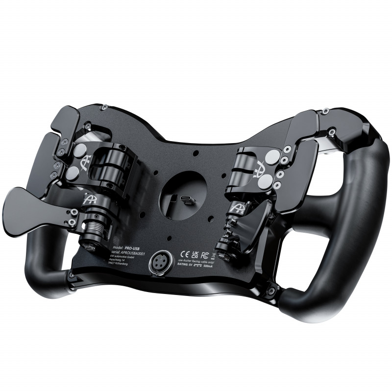 Ascher Racing Pro-USB Black Edition Sim-Racing-ratti