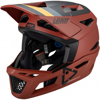 Leatt MTB Gravity 4.0 V25 -full-face-pyöräilykypärä, Lava, M