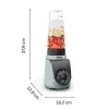 TEFAL Blend Up Essential -tehosekoitin, 800 W, sininen
