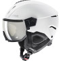 UVEX Instinct Visor laskettelukypärä, musta/valkoinen, 53-55 cm (56/6/260/50)