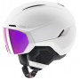 UVEX Horizon CV laskettelukypärä, valkoinen, 55-59 cm (56/6/341/11)