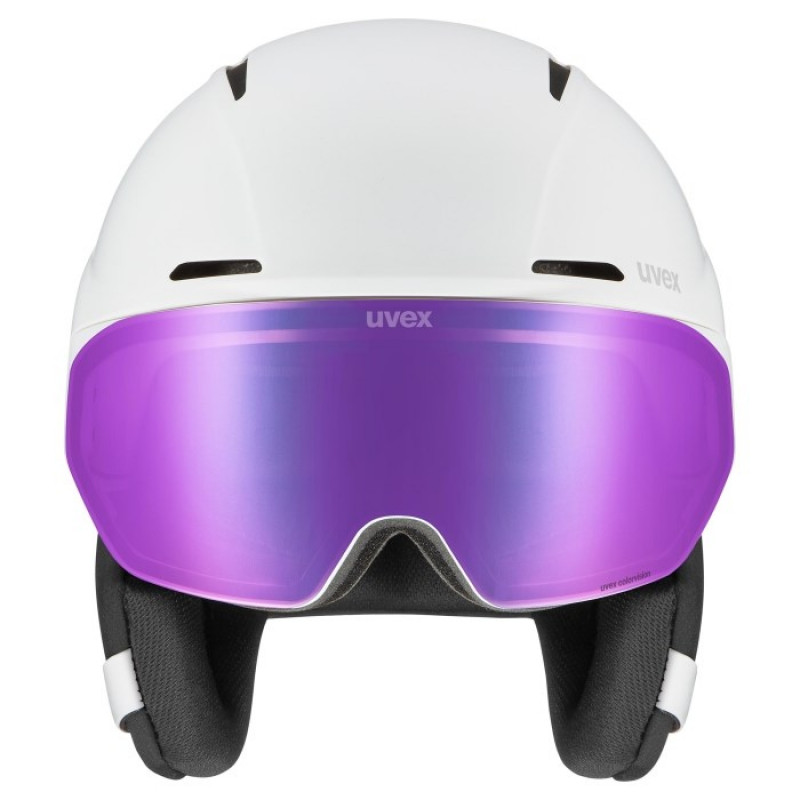 UVEX Horizon CV laskettelukypärä, valkoinen, 55-59 cm (56/6/341/11)