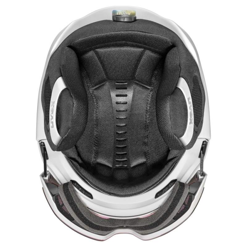 UVEX Horizon CV laskettelukypärä, valkoinen, 55-59 cm (56/6/341/11)