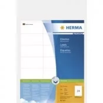 HERMA SuperPrint - itseliimautuvat tarrat - valkoinen - 36 x 70 mm - 500 kpl