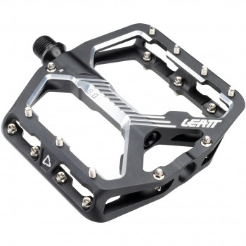 Leatt AllMtn 6.0 Flat polkimet, kapea alusta 114x100 mm, musta