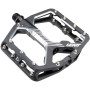 Leatt AllMtn 6.0 Flat polkimet, kapea alusta 114x100 mm, musta