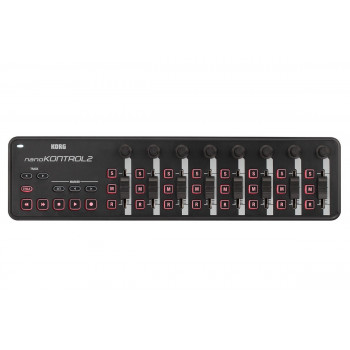 Korg nanoKONTROL2 USB-MIDI-ohjain, musta