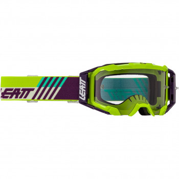 Leatt Velocity 5.5 Cryztal pyöräilylaskulasit, lime