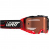 Leatt Velocity 5.5 pyöräilylaskulasit, punainen