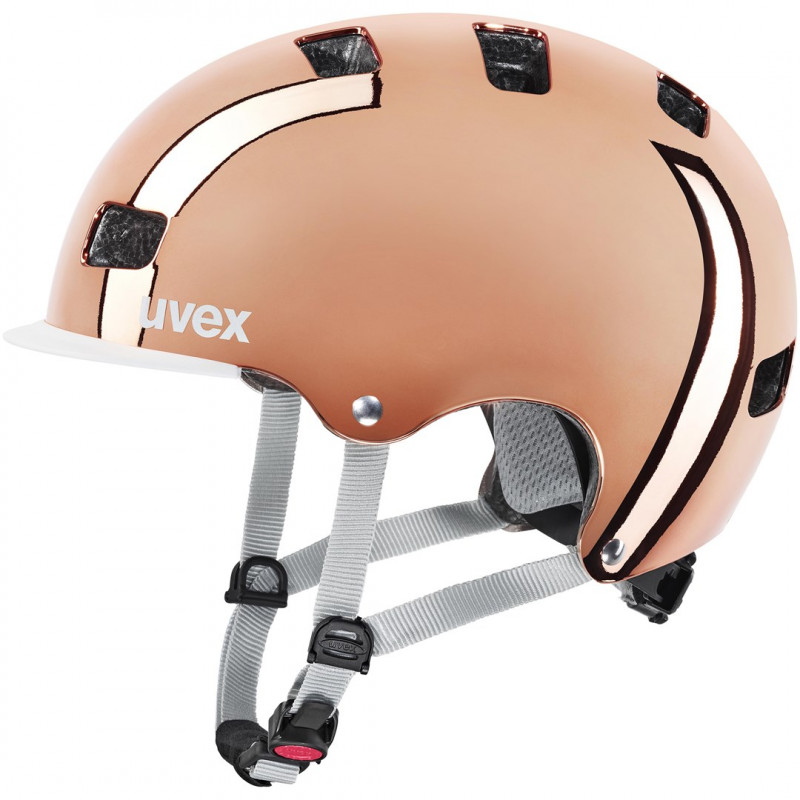 UVEX HLMT 5 Bike Pro pyöräilykypärä, ruskea, 55-58
