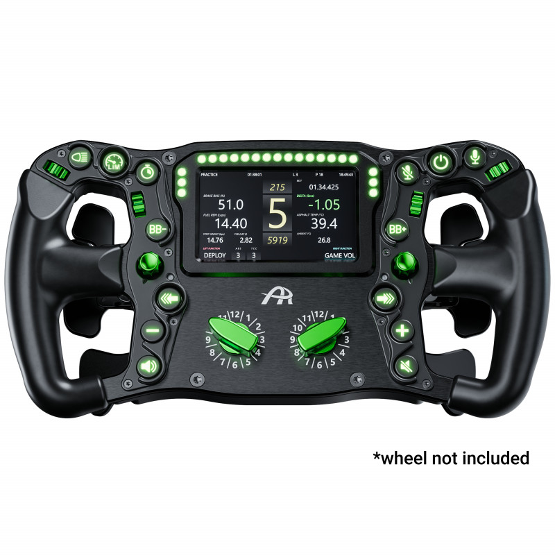 Ascher Racing Knob Kit Pro -kiertonuppisarja, Maniti Green