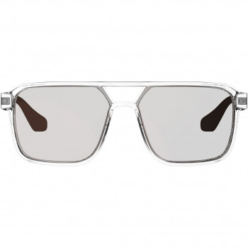 Leatt TheViz Pyrenees Polarized pyöräilylasit, kirkas/hopea