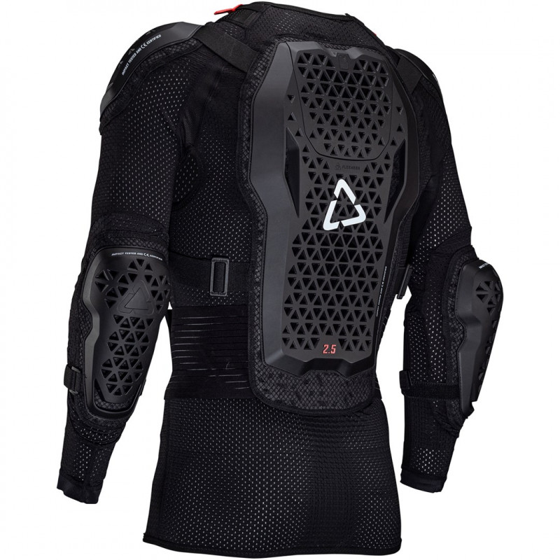 Leatt Body Protector 2.5 rinta- ja selkäsuoja, musta, XXL