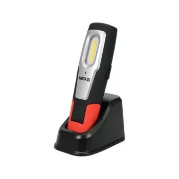 Yato YT-08558 LED-työvalo 7 W, musta/punainen