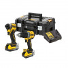 DeWalt DCK2050H2T-QW -työkalusarja DCD805 + DCF850, 18 V, 2 x 5,0 Ah akku