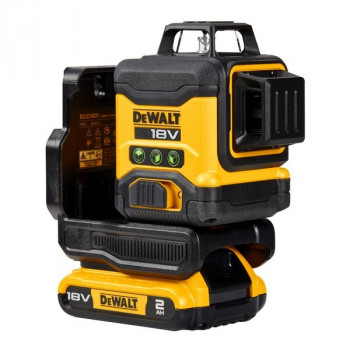 DeWalt DCLE34031D1-QW 3x360° ristilinjalaser, vihreä, 40 m, 18 V, 2 Ah akku, TSTAK-laukku