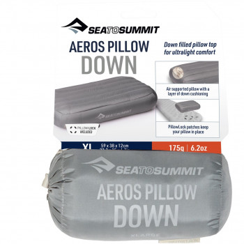 Sea to Summit Aeros Down -puhallettava tyyny, L