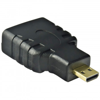 Akyga AK-AD-10 sovitin HDMI naaras Micro-HDMI uros, musta