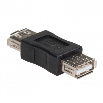 Akyga AK-AD-06 USB-A sovitin naaras-naaras, USB 2.0, musta