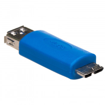 Akyga AK-AD-25 USB-A 3.0 (F) Micro USB-B 3.0 (M) OTG-sovitin, sininen