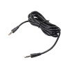 Akyga AK-AV-12 audiokaapeli 3,5 mm plugi plugi, 1,8 m, musta