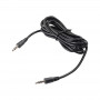 Akyga AK-AV-12 audiokaapeli 3,5 mm jakki uros-uros, 1,8 m, musta