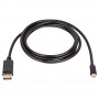 Akyga AK-AV-15 DisplayPort (uros) Mini DisplayPort (uros) kaapeli, 1,8 m, musta
